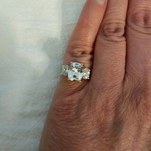 Silver & Cubic Zirconia Ring